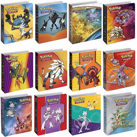 Buy 4 Pokemon Mini Album Binders Bundle For Cards - Sleeves Included ...