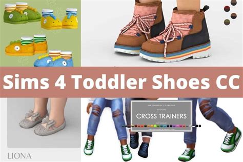 21+ Sims 4 Toddler Shoes CC: Boots, Sandals, & Sneakers - We Want Mods