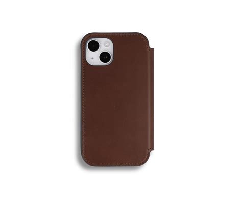 Custom Brown Leather iPhone 13 Pro Max Folio Bulk Wholesale | Supercase