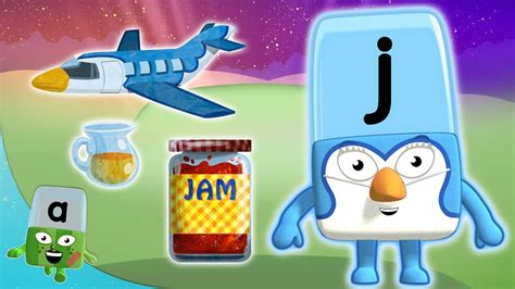 Alphablocks - The Letter J | Learn to Read | Phonics for Kids | Learning Blocks - YouTube