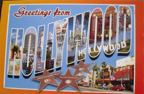 Postcards for Sam: Greeting from Hollywood