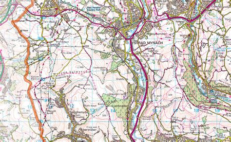 Caerphilly County Map | I Love Maps