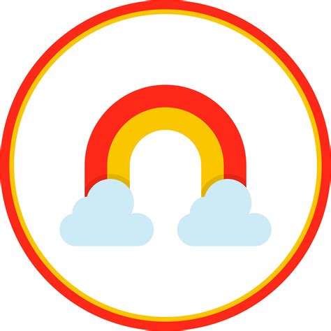 Rainbow Vector Icon Design 15335926 Vector Art at Vecteezy