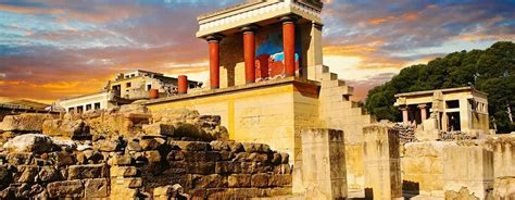 The legendary Palace of Minos Knossos, Crete, Greece — BARBARA ...