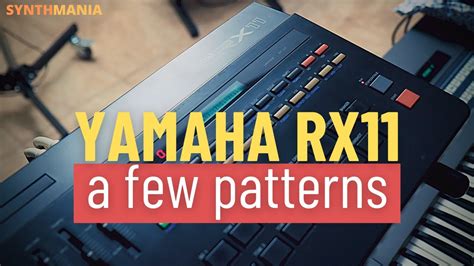 Yamaha RX11 - a few patterns - YouTube