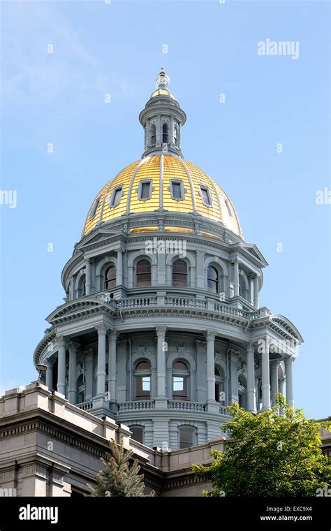 Dome, State of Colorado Capitol Building, Denver, Colorado USA Stock Photo - Alamy