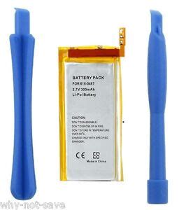 Replacement battery for ipod Nano 5TH GEN 5G MC031LL/A A1320 616-0467 ...