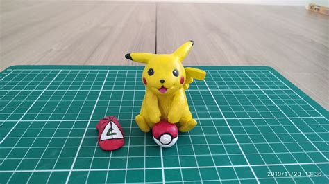 Clay Them All - Polymer Clay Pokemon Pikachu