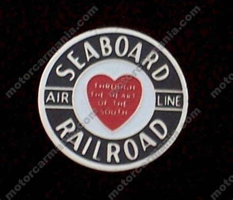 Seaboard Air Line Railroad Logo Hat Pin #10-3080 - Locomotive Logos