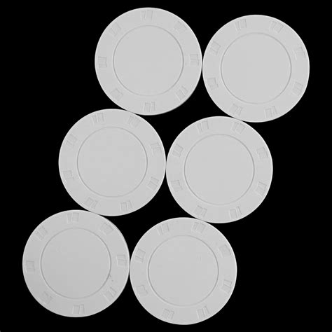 Factory Wholesale 39mm White Poker Chips Ceramic Card Mold High Quality ...