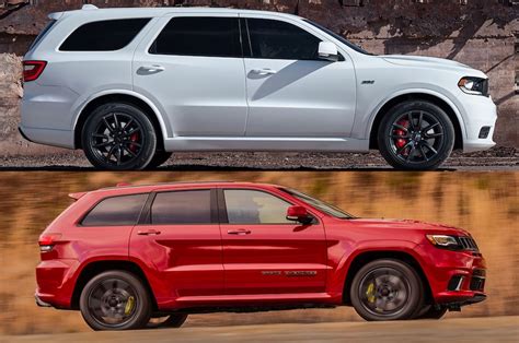 Styling Size-Up: Dodge Durango SRT vs. Jeep Grand Cherokee Trackhawk