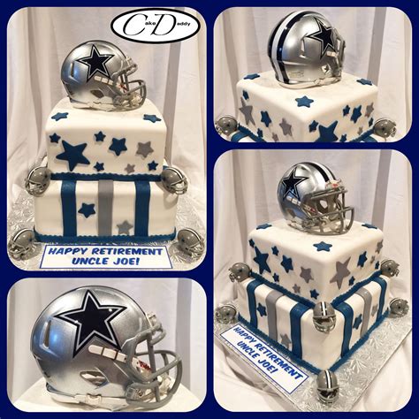 Dallas Cowboys themed birthday cake. | Dallas cowboys, Dallas cowboys ...