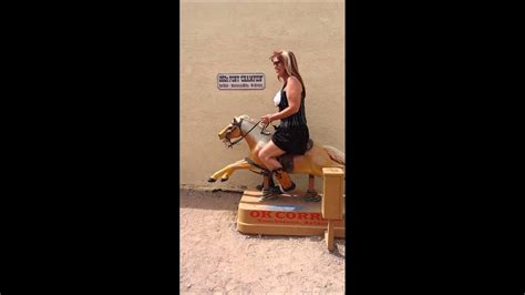 Ride the pony!! - YouTube