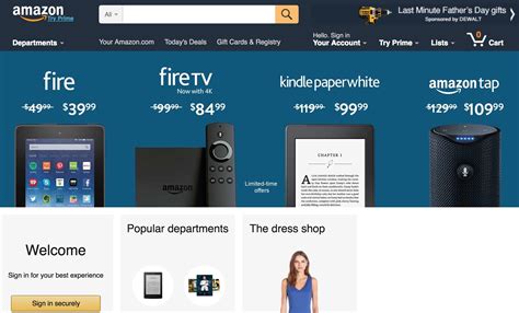 28 Years of Amazon.com Website Design History - 34 Images - Version Museum