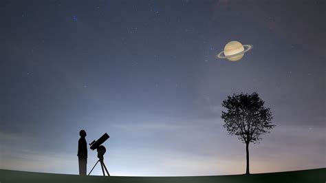 Saturn will be visible in the night sky of the UAE this weekend - My Love UAE