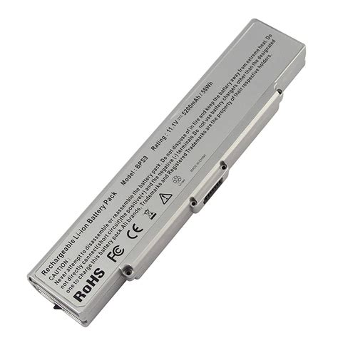 New laptop Battery for Sony VAIO VGN-AR CR SZ NR VGP-BPS10 VGP-BPS9/B 11.1V 5200mAh