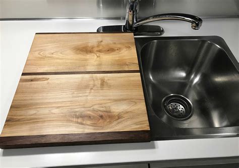 Airstream Bambi Cutting Board, Sink Cover, Wood, 27x16 Double Sink – Shop Matson