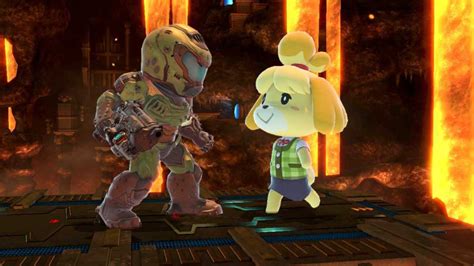 Isabelle and Doom Guy face off in Smash Bros. Ultimate at last | GamesRadar+