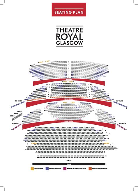 Theatre Royal Glasgow Seating Plan