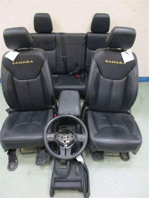 Jeep Wrangler Sahara leather seats – Auto Spare Part & Accessories