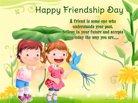 480P, friendship Day, friend, cartoon, quotes, friendship HD Wallpaper