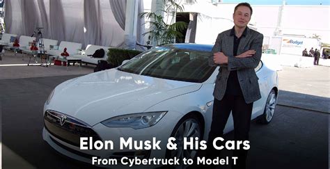 Elon Musk Car Collection | From Cybertruck to Model T