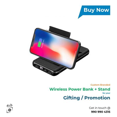 Wireless Power Bank + Stand at Rs 100/piece | Wireless Charging Pad in Surat | ID: 23347507797