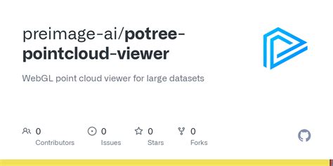 GitHub - preimage-ai/potree-pointcloud-viewer: WebGL point cloud viewer for large datasets