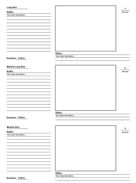 Instructional Design Storyboard Template