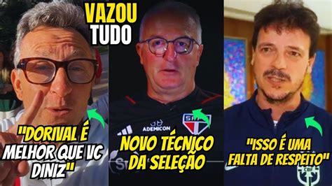 VEJA O QUE DORIVAL FALOU SOBRE SER TREINADOR DA SELEÇÃO BRASILEIRA - YouTube