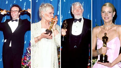 Oscars Acting Winners Posing Together With Trophies (Photos)