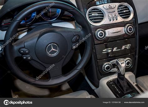 Interior of the Mercedes-Benz SLR McLaren. – Stock Editorial Photo © S ...