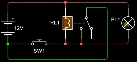 12v Relay Circuit » Wiring Diagram