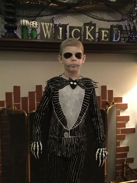 Homemade Jack Skellington Halloween Costume! 👻 | Jack skellington halloween costume, Jack ...