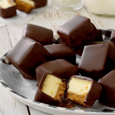 Chocolate-Covered Cheesecake Squares Recipe: How to Make It | Taste of Home