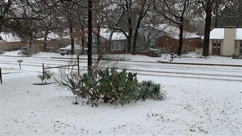 Snowfall blankets areas of North Texas | wfaa.com