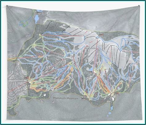 Mammoth Resort Map - map : Resume Examples #WjYD04bYKB