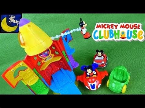 Mickey Mouse Clubhouse Blast Off Rocket Ship Playset Space Ship and Car ...