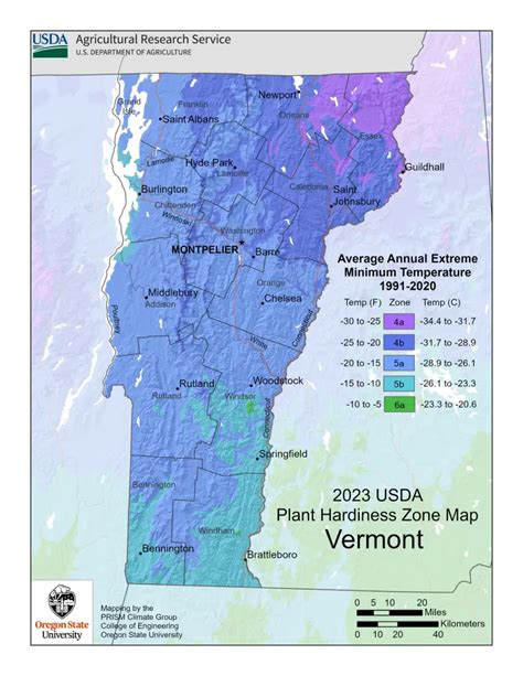 Vermont Plant Hardiness Zones Map And Gardening Guide - Gardenia Organic