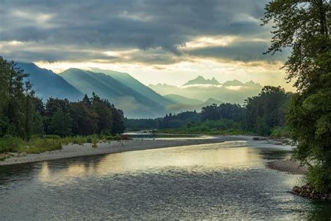 Skykomish River near Sultan. : Washington