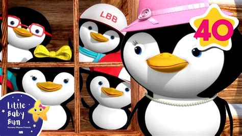 5 Little Penguins | Nursery Rhymes and Kids Songs | Little Baby Bum | Animal for Kids - YouTube