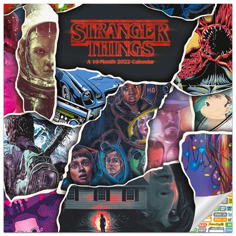 Buy Stranger Things Calendar 2022 -- Deluxe 2022 Stranger Things Wall Calendar Bundle with Over ...