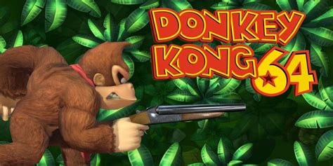 In Donkey Kong 64, the Ape Originally Had... a Shotgun