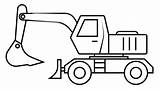 Excavator Coloring Pages To Download And Print For Free sketch template