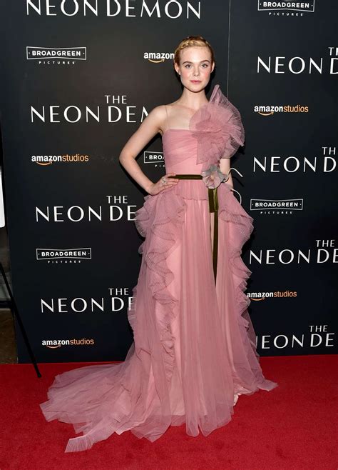 Elle Fanning – ‘The Neon Demon’ Premiere in New York – GotCeleb