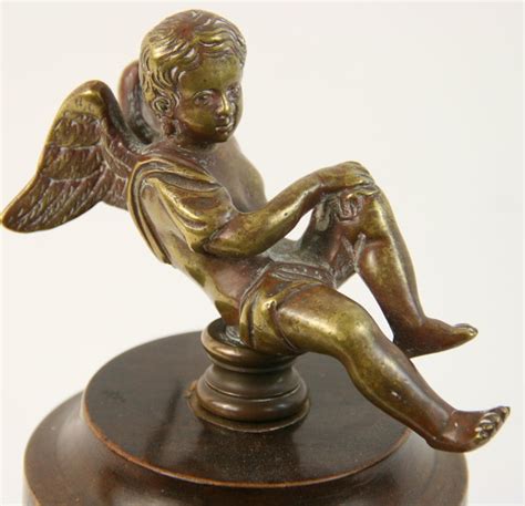 19th Century Bronze Cherub Sculpture For Sale at 1stDibs