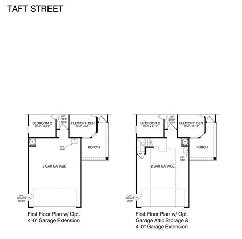 Taft Street Floor Plan - The Floors