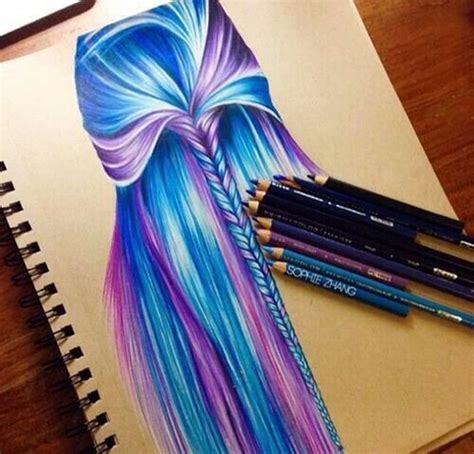 Pencil Drawing With Color