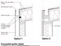 9 Concealed gutter detail ideas | architecture details, architecture, roof