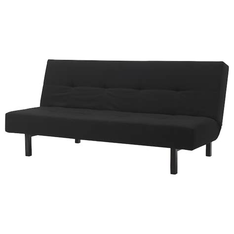 BALKARP Sleeper sofa, Knisa black - IKEA